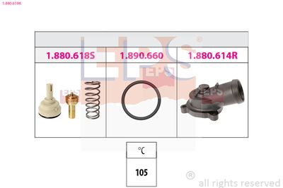 Termostats, Dzesēšanas šķidrums EPS 1.880.619K