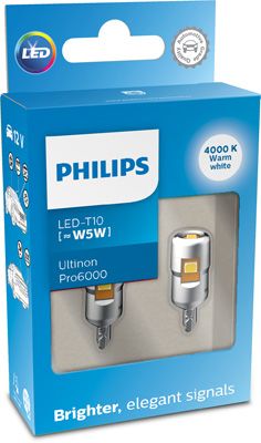 Kvēlspuldze, Numura apgaismojuma lukturis PHILIPS 11961WU60X2