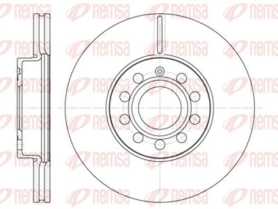 Тормозной диск REMSA 6648.10