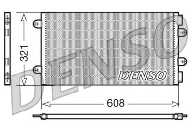 Конденсатор, кондиционер DENSO DCN09104