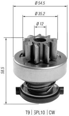 Zobrats, Starteris MAGNETI MARELLI 940113020400