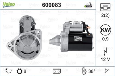 Стартер VALEO 600083