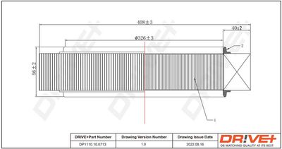 Воздушный фильтр Dr!ve+ DP1110.10.0713