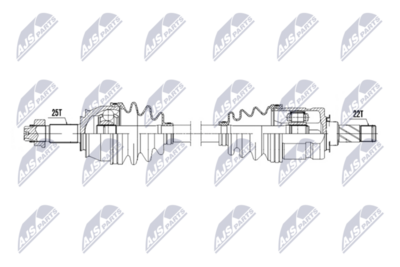 Piedziņas vārpsta NTY NPW-PL-181