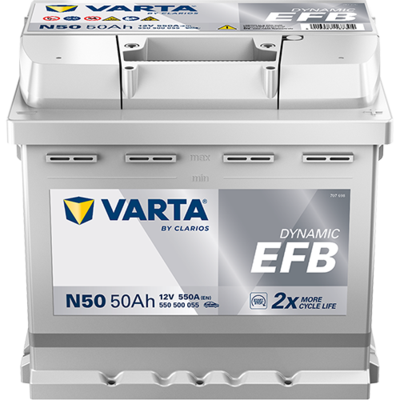 Startera akumulatoru baterija VARTA 550500055K262