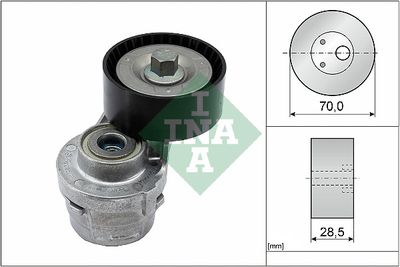 Siksnas spriegotājs, Ķīļsiksna Schaeffler INA 533 0061 20