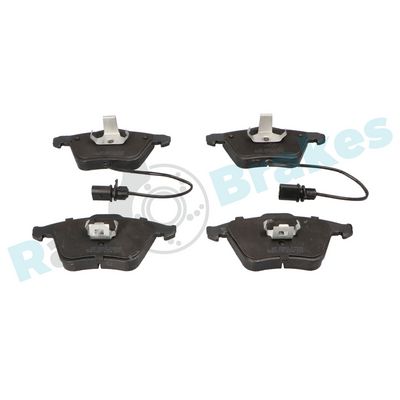 Комплект тормозных колодок, дисковый тормоз RAP BRAKES R-P0445