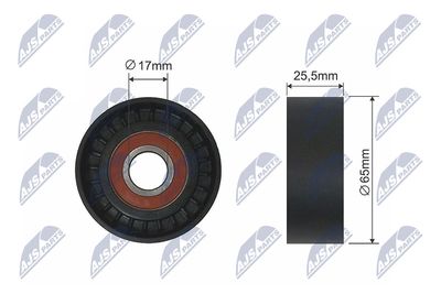 Spriegotājrullītis, Ķīļsiksna NTY RNK-CT-044