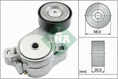 Siksnas spriegotājs, Ķīļsiksna Schaeffler INA 534 0396 10