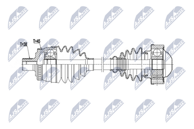 Приводной вал NTY NPW-AU-109