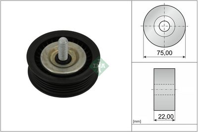 Parazīt-/Vadrullītis, Ķīļrievu siksna Schaeffler INA 532 1197 10