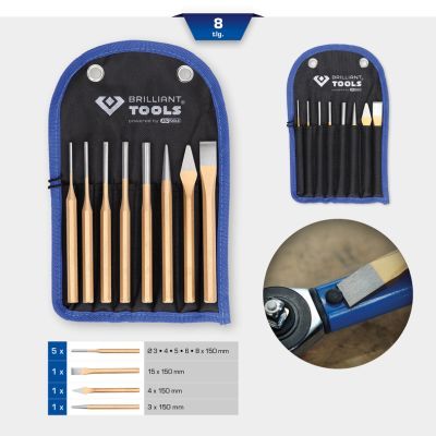 Caurumsitņu komplekts KS TOOLS BT085060