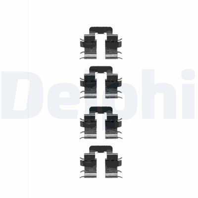 Piederumu komplekts, Disku bremžu uzlikas DELPHI LX0345