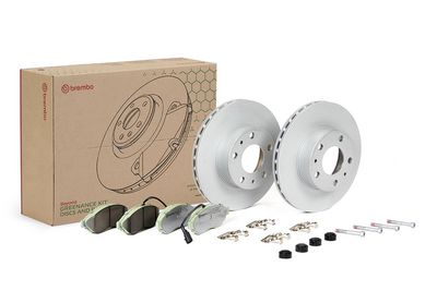 Bremžu komplekts, Disku bremzes BREMBO KT 10 001