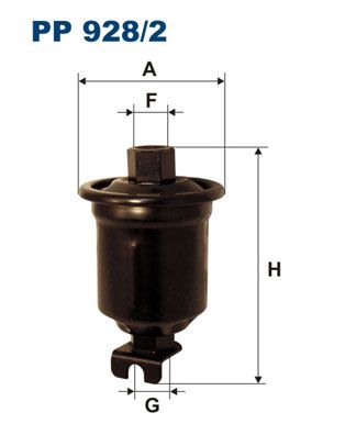 Degvielas filtrs FILTRON PP 928/2