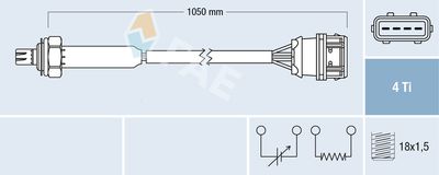 Лямбда-зонд FAE 77360