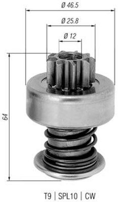 Zobrats, Starteris MAGNETI MARELLI 940113020278
