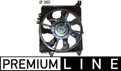 Ventilators, Motora dzesēšanas sistēma MAHLE CFF 226 000P