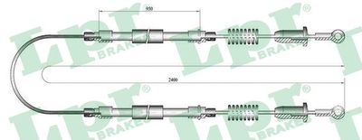 Тросик, cтояночный тормоз LPR C0602B