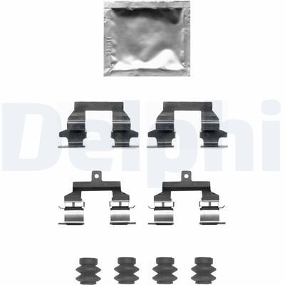 DELPHI LX0678 Piederumu komplekts, Disku bremžu