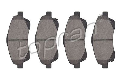 Bremžu uzliku kompl., Disku bremzes TOPRAN 600 599