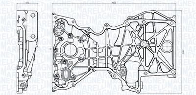 Eļļas sūknis MAGNETI MARELLI 351516000108