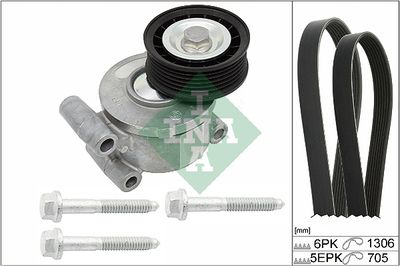 Ķīļrievu siksnu komplekts Schaeffler INA 529 0192 10