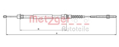 Trose, Stāvbremžu sistēma METZGER 10.6216