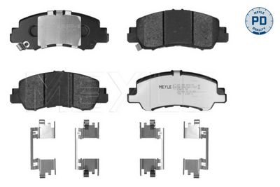 Bremžu uzliku kompl., Disku bremzes MEYLE 025 209 4916/PD