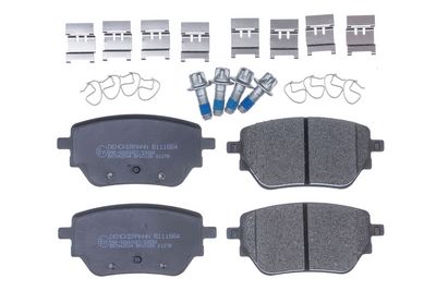 Bremžu uzliku kompl., Disku bremzes DENCKERMANN B111664