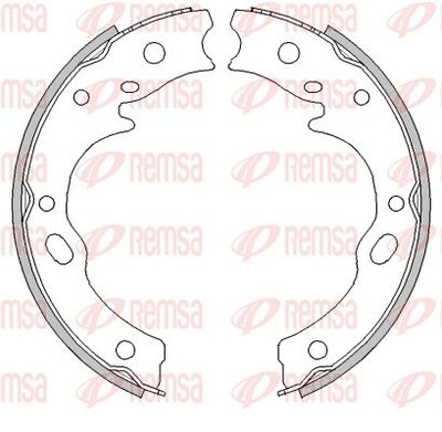 Bremžu loks, stāvbremze REMSA 4277.01