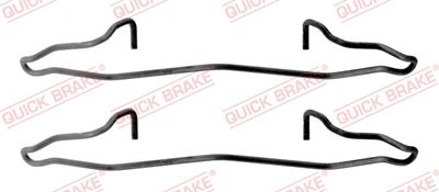 Piederumu komplekts, Disku bremžu uzlikas QUICK BRAKE 109-1186