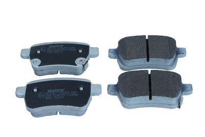 Комплект тормозных колодок, дисковый тормоз QUARO QP3781