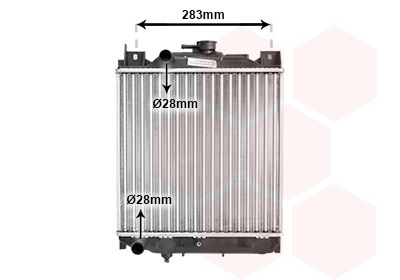 Radiators, Motora dzesēšanas sistēma VAN WEZEL 52002009