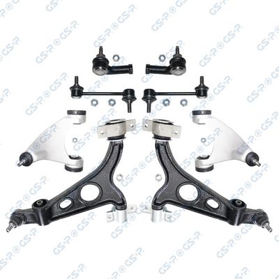Ремкомплект, поперечный рычаг подвески GSP S990033SK