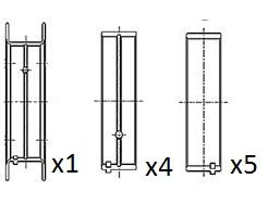 Подшипник коленвала FAI AutoParts BM1009-STD