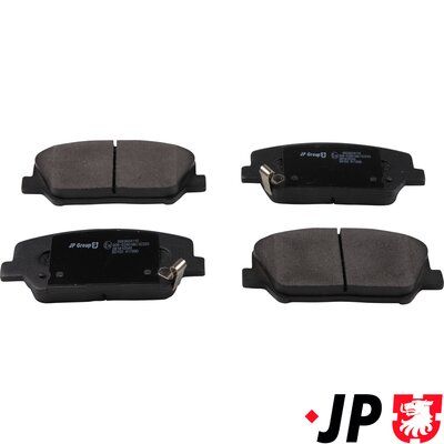 Bremžu uzliku kompl., Disku bremzes JP GROUP 3663604110