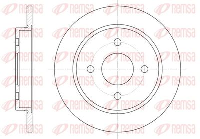 Тормозной диск REMSA 6155.00