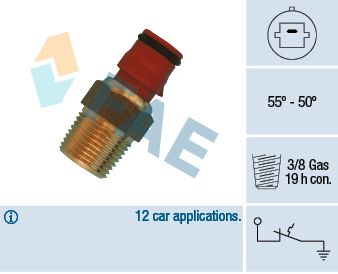 Termoslēdzis, Radiatora ventilators FAE 36560