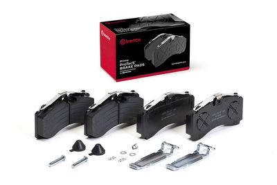 Bremžu uzliku kompl., Disku bremzes BREMBO P A2 101S