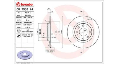 Тормозной диск MAGNETI MARELLI 360406040200