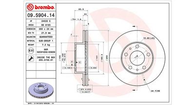 Тормозной диск MAGNETI MARELLI 360406022600