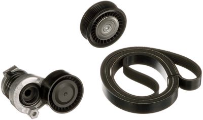 Ķīļrievu siksnu komplekts GATES K076PK1163