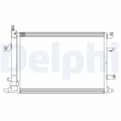 Конденсатор, кондиционер DELPHI CF20316