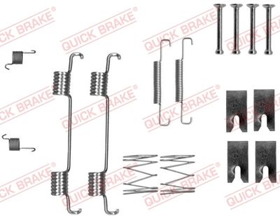 Lisakomplekt, seisupiduriklotsid QUICK BRAKE 105-0023