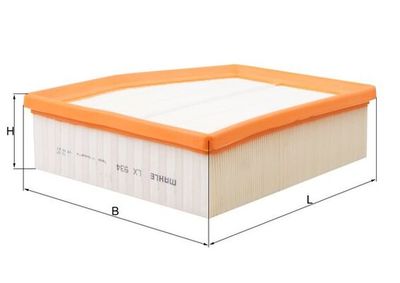 Воздушный фильтр KNECHT LX 934