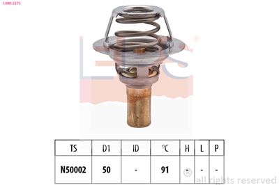 Termostats, Dzesēšanas šķidrums EPS 1.880.327S