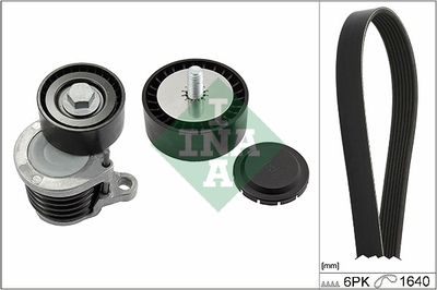 Ķīļrievu siksnu komplekts Schaeffler INA 529 0238 10