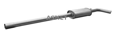 Vidējais izpl. gāzu trokšņa slāpētājs ASMET 10.135