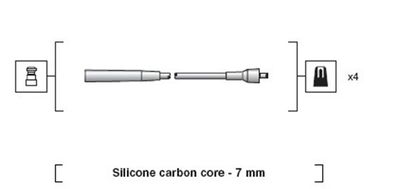 Augstsprieguma vadu komplekts MAGNETI MARELLI 941318111226